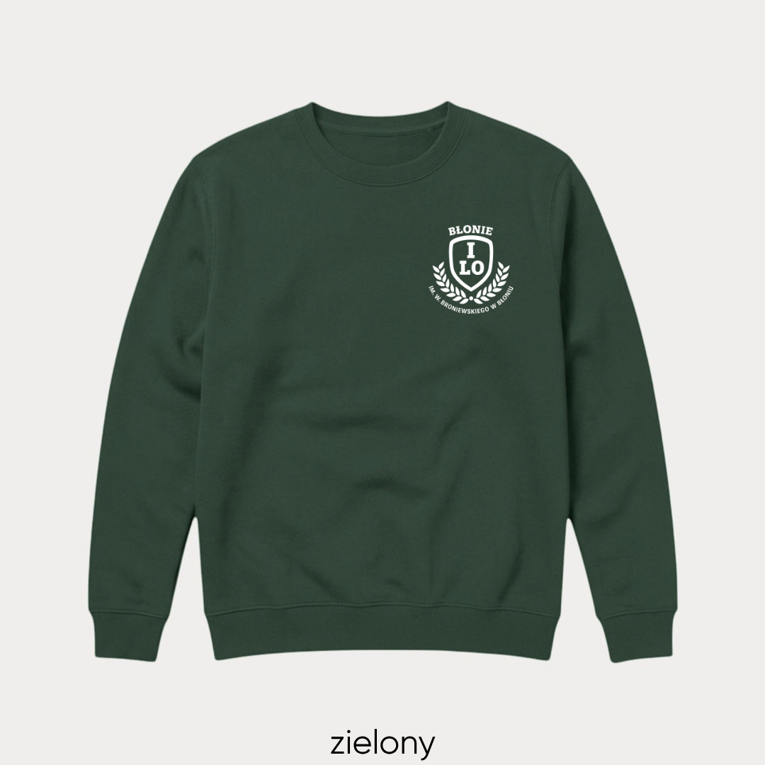 Bluza bez kaptura I LO Błonie - obrazek 5