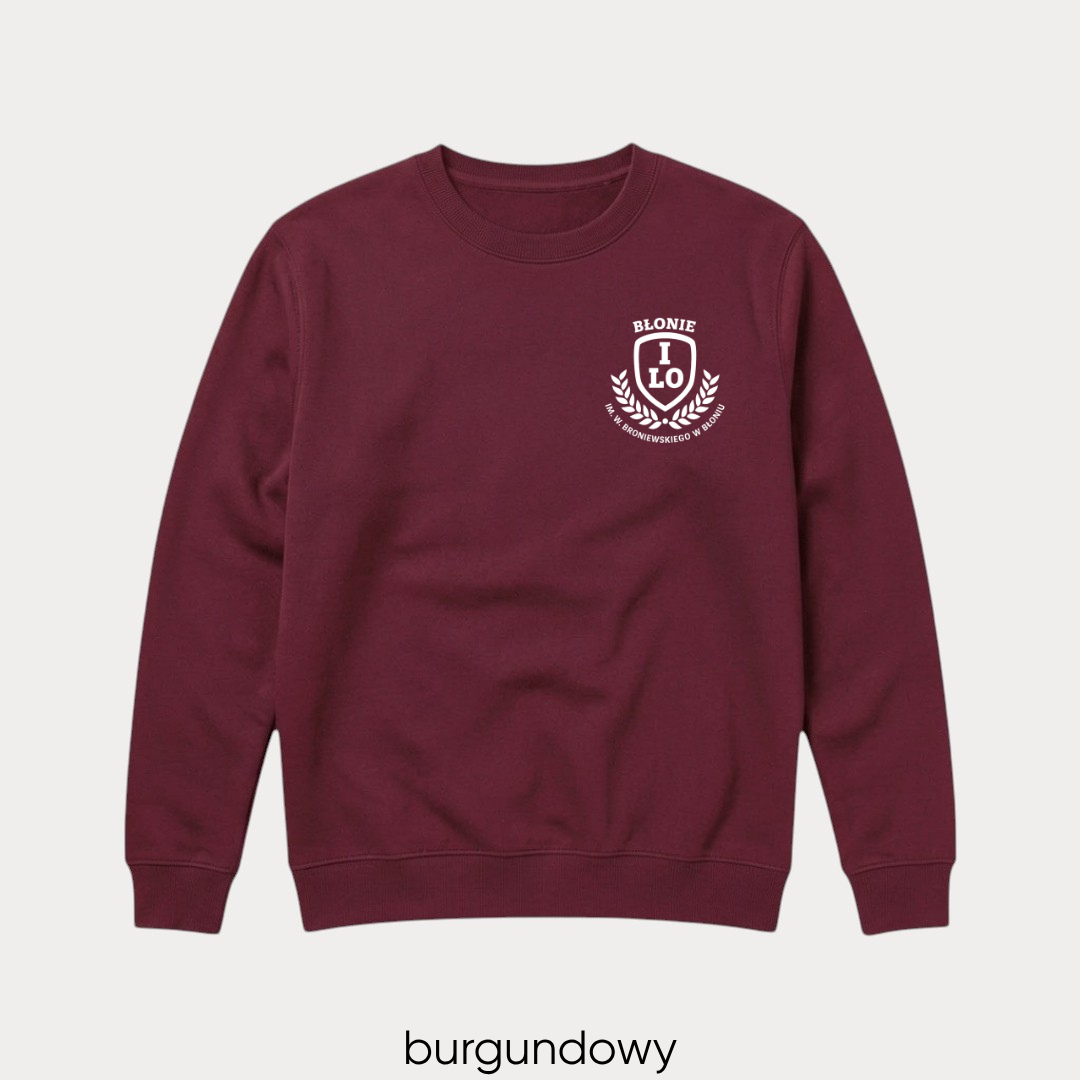 Bluza bez kaptura I LO Błonie - obrazek 4