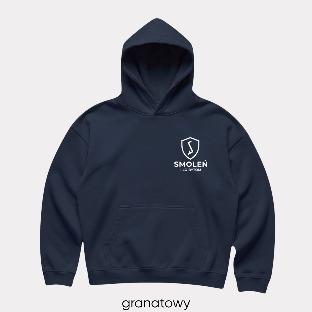 Bluza boxy z kapturem I LO Bytom - obrazek 3