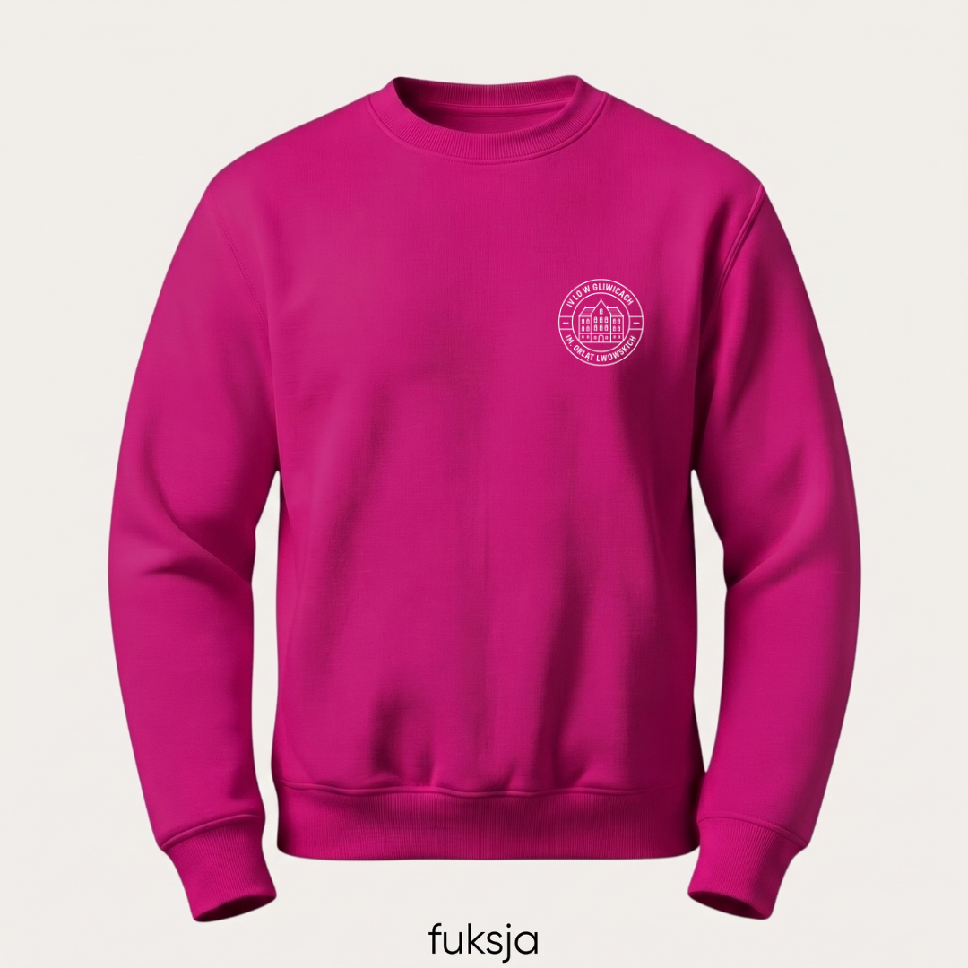 Bluza bez kaptura premium IV LO Gliwice - obrazek 18