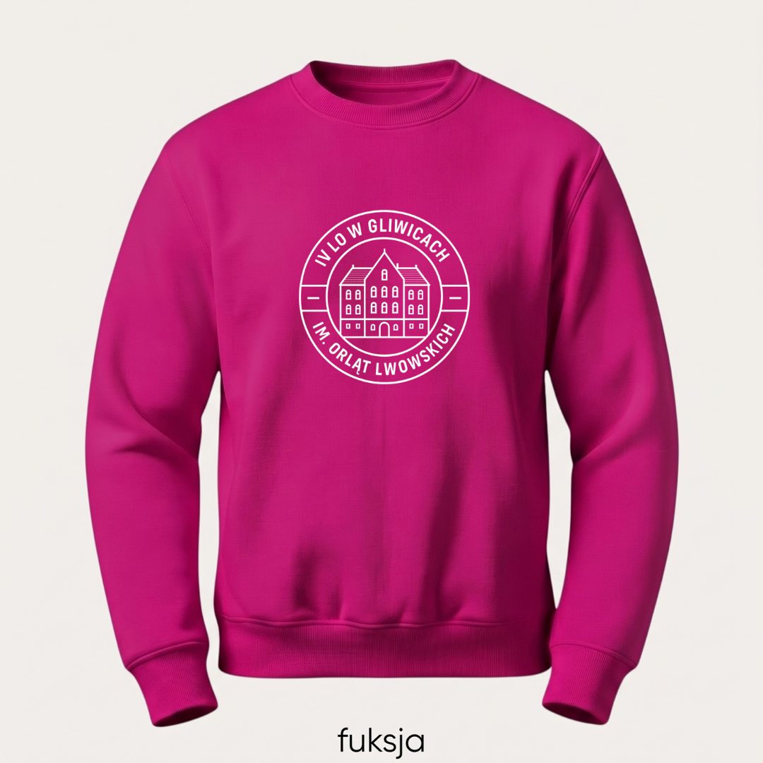 Bluza bez kaptura premium IV LO Gliwice - obrazek 17