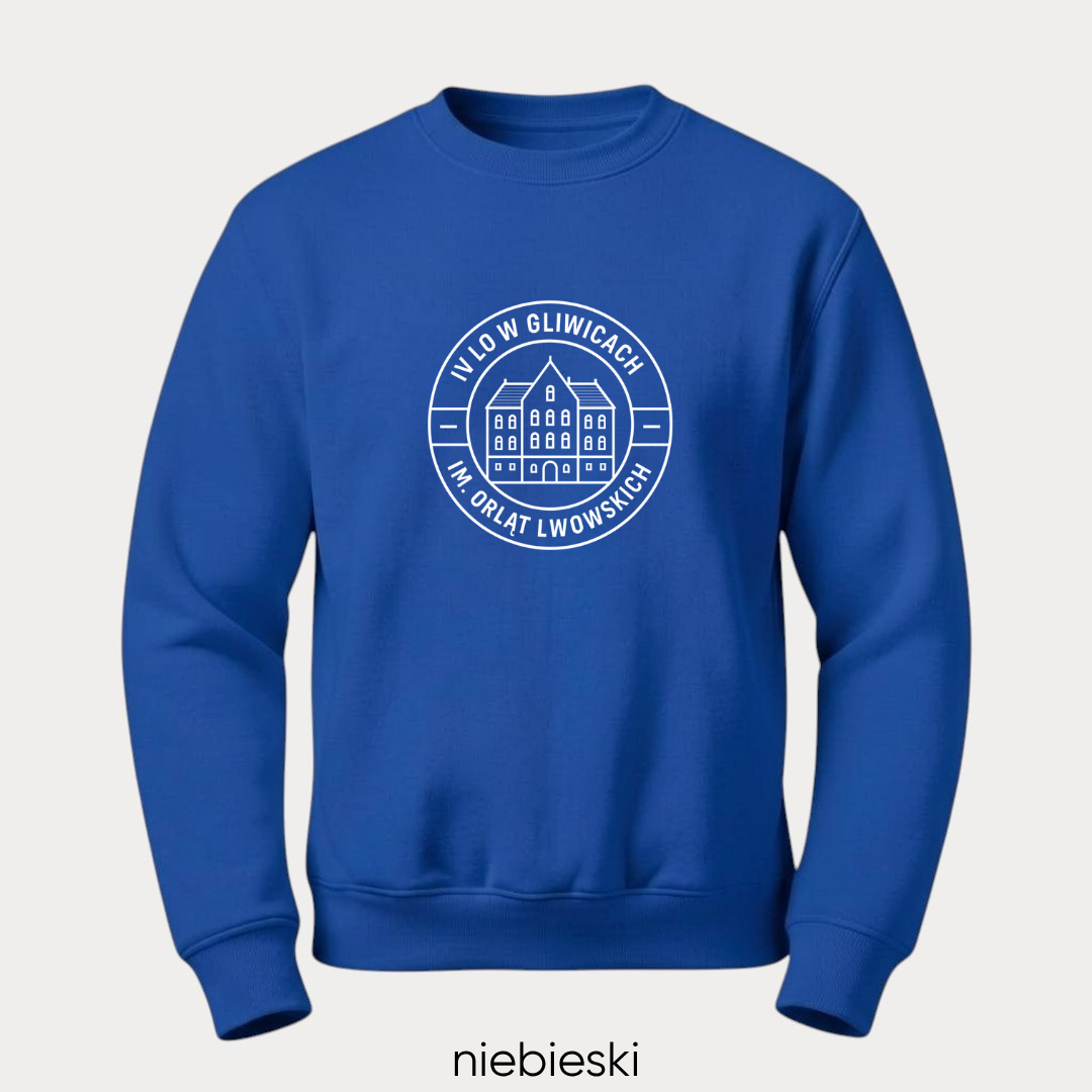 Bluza bez kaptura premium IV LO Gliwice - obrazek 11