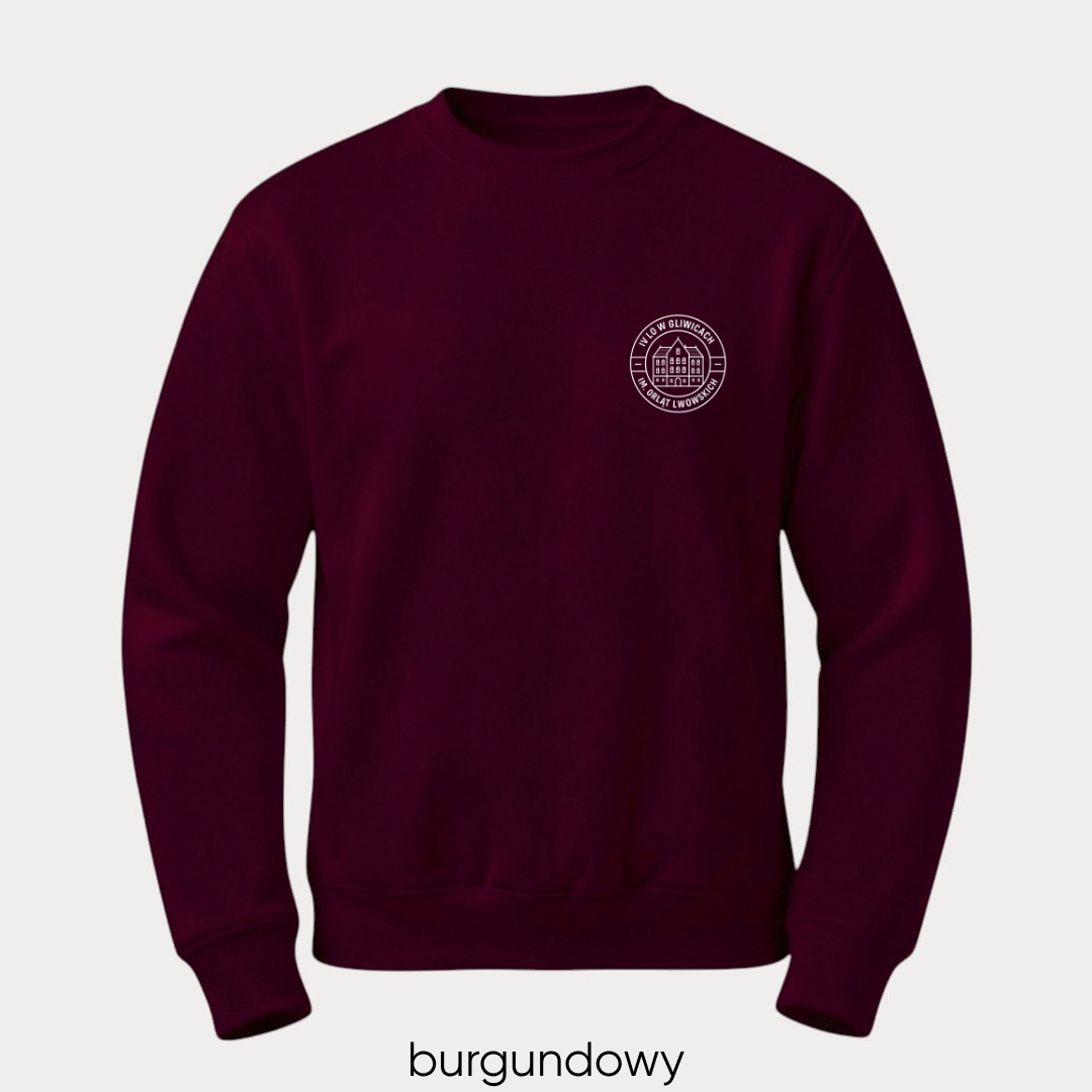 Bluza bez kaptura premium IV LO Gliwice - obrazek 8