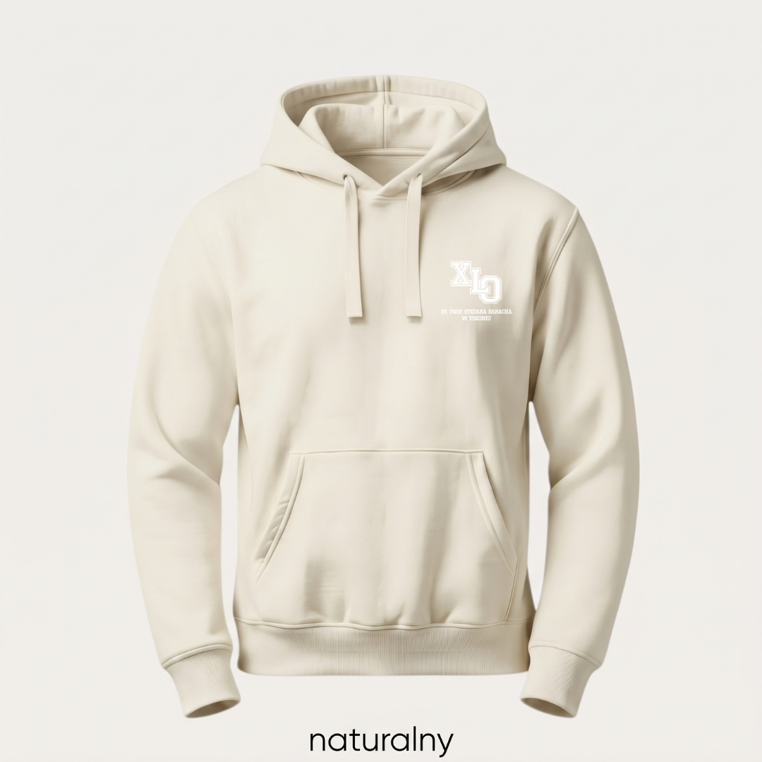 Bluza z kapturem premium X LO Toruń - obrazek 3