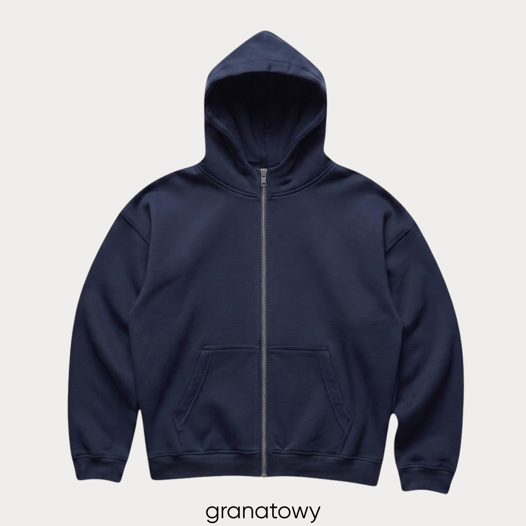 Bluza boxy rozpinana I LO Płońsk - obrazek 4