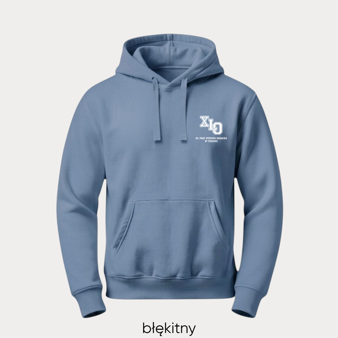 Bluza z kapturem premium X LO Toruń - obrazek 11