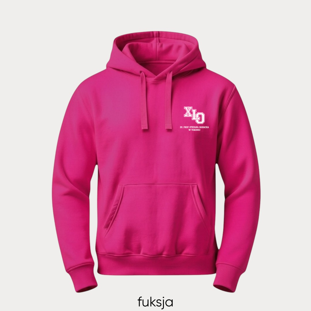 Bluza z kapturem premium X LO Toruń - obrazek 9