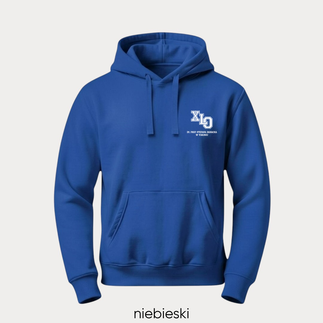 Bluza z kapturem premium X LO Toruń - obrazek 7