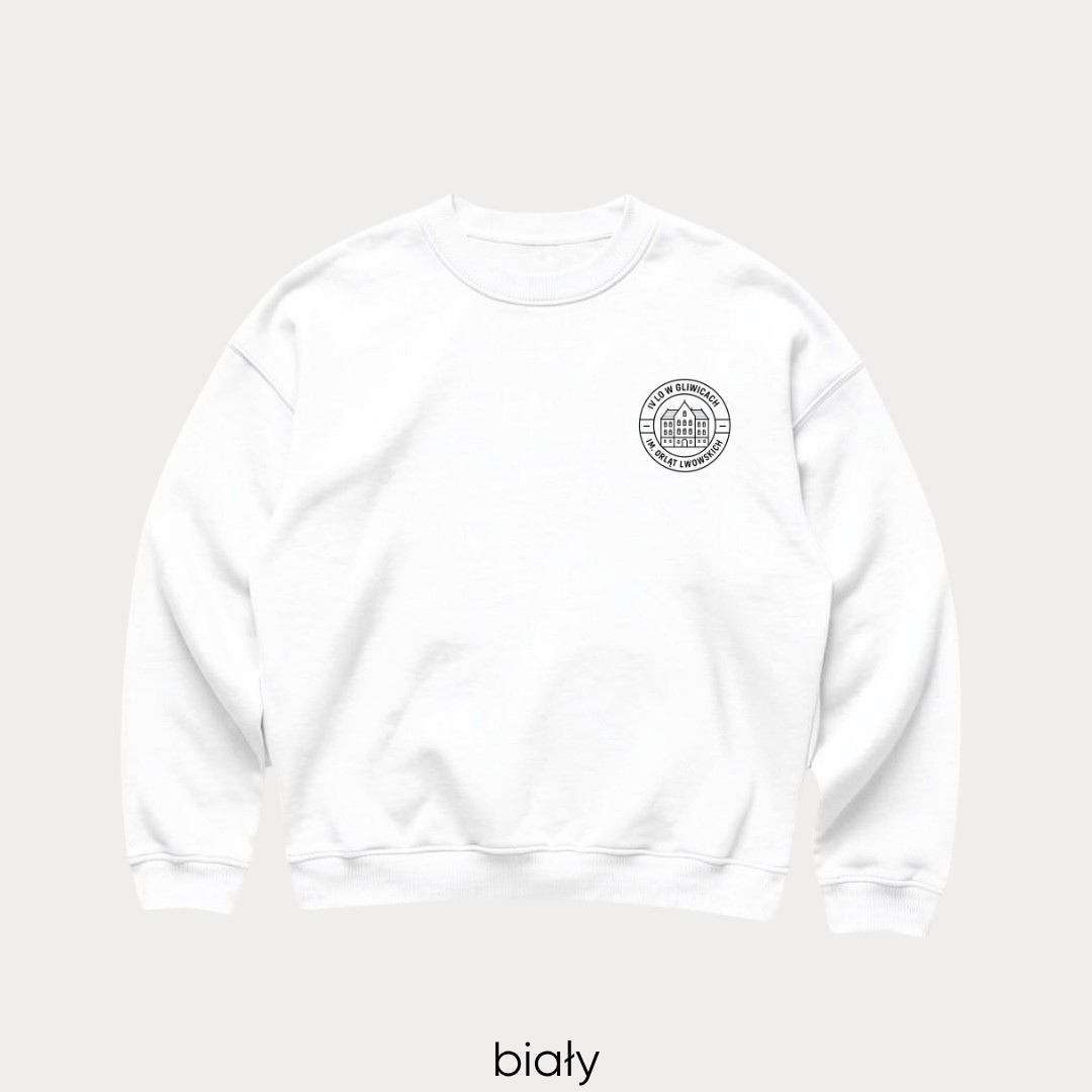Bluza boxy bez kaptura IV LO Gliwice - obrazek 6