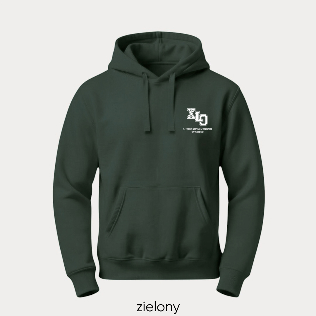Bluza z kapturem premium X LO Toruń - obrazek 6
