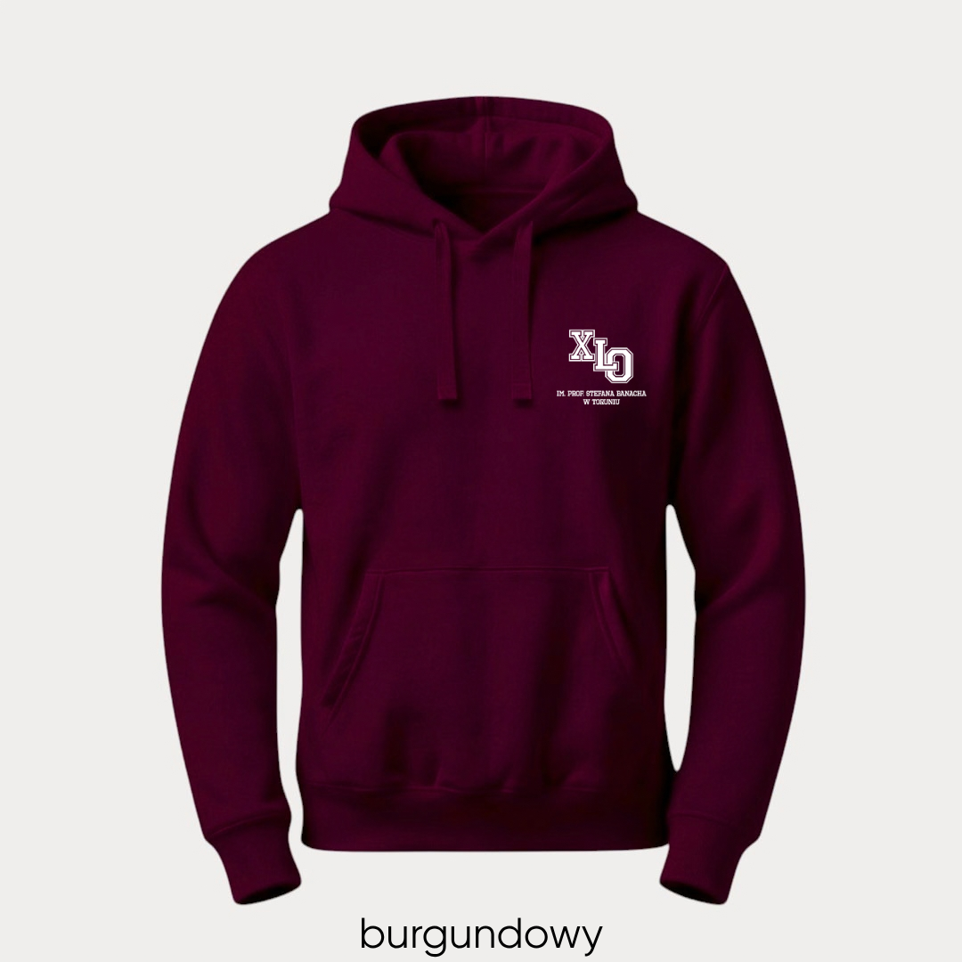 Bluza z kapturem premium X LO Toruń - obrazek 4