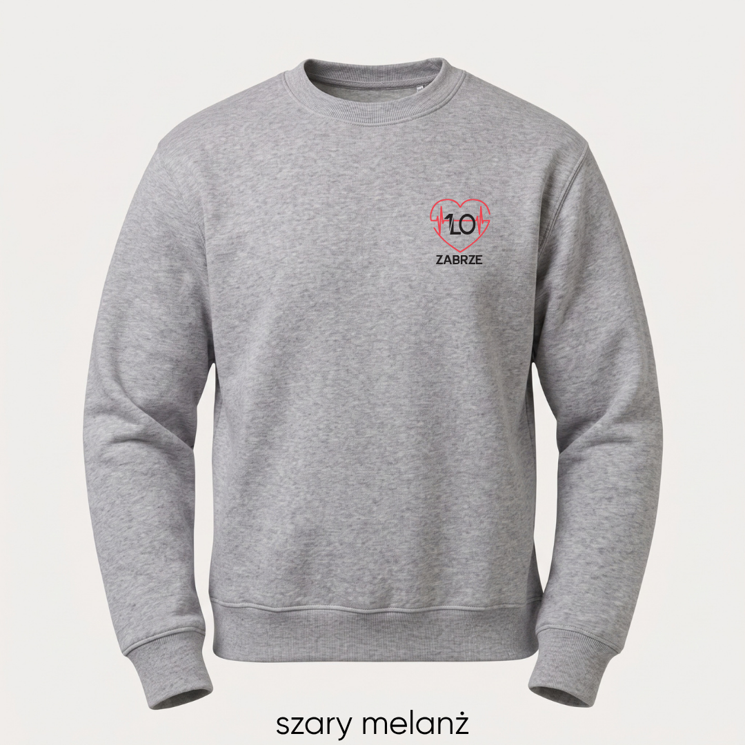 Bluza bez kaptura premium I LO Zabrze - obrazek 5