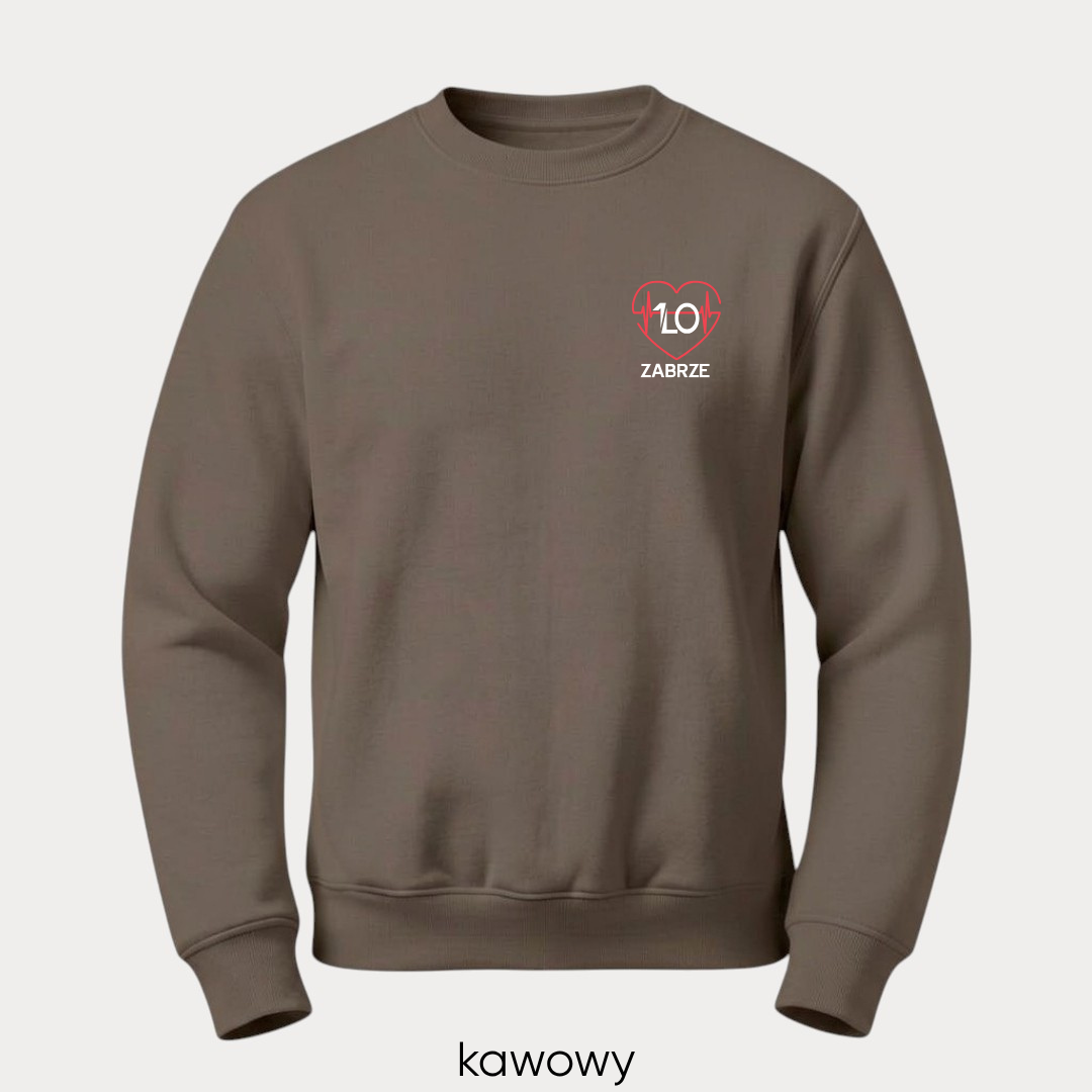 Bluza bez kaptura premium I LO Zabrze - obrazek 10