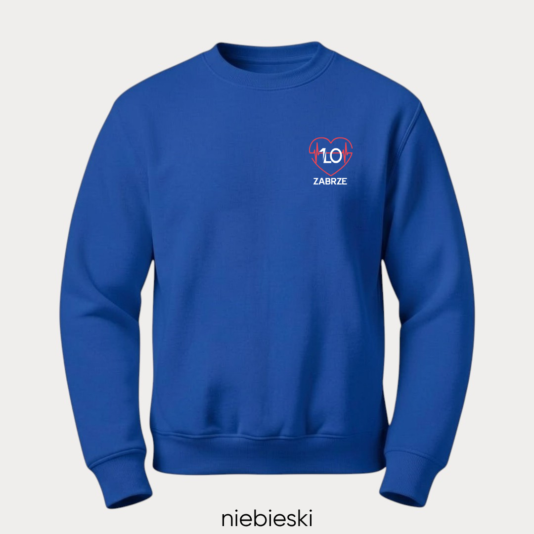 Bluza bez kaptura premium I LO Zabrze - obrazek 9