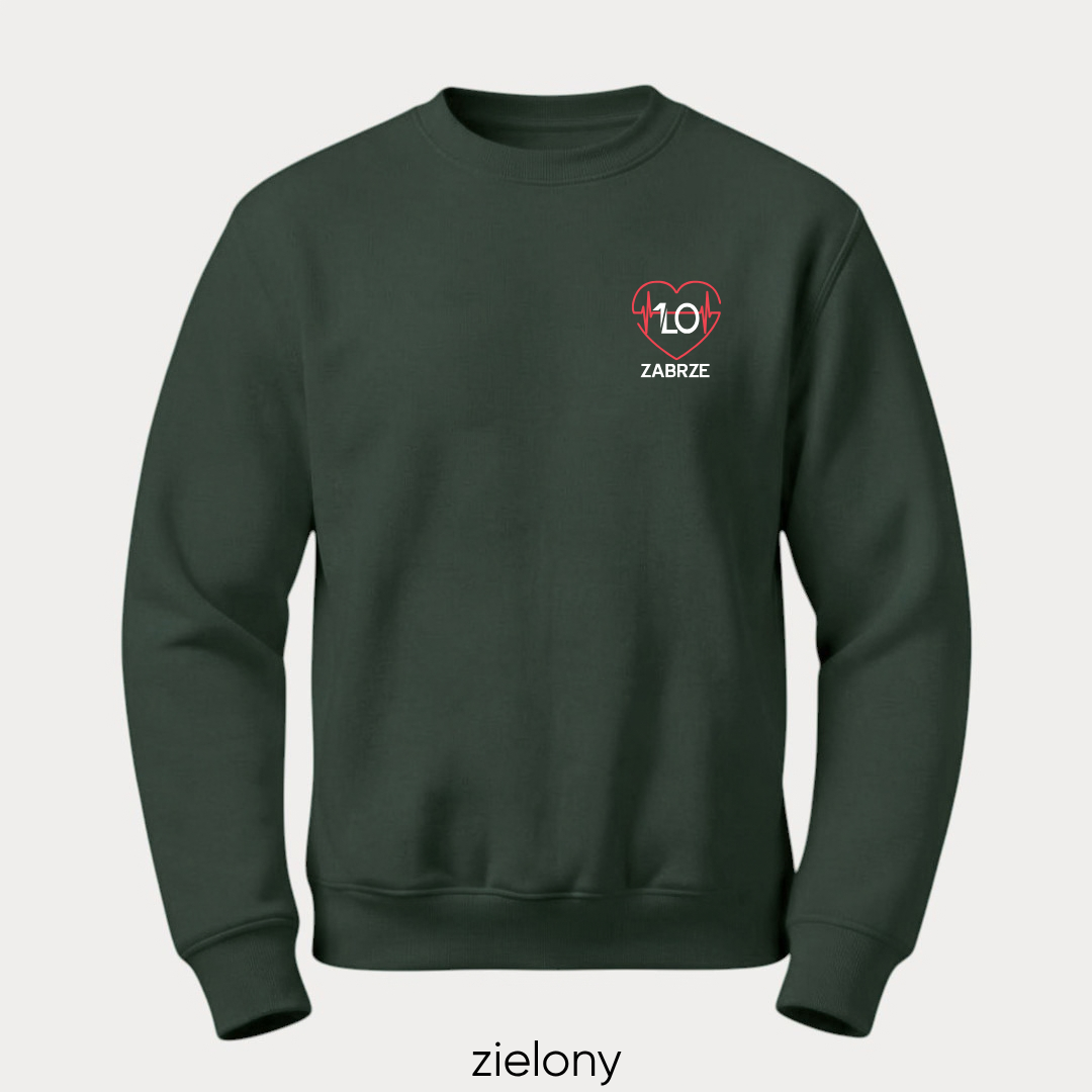 Bluza bez kaptura premium I LO Zabrze - obrazek 8