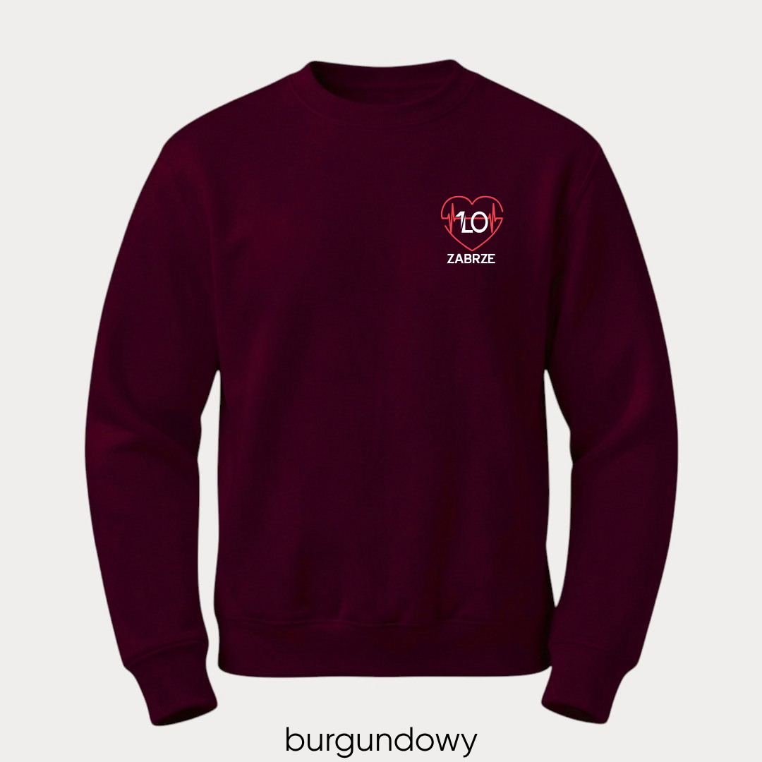 Bluza bez kaptura premium I LO Zabrze - obrazek 7