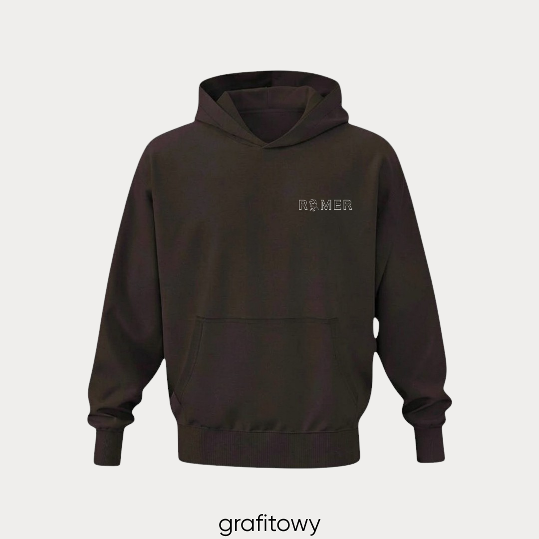 Bluza boxy z kapturem oversize I LO Rabka Zdrój - obrazek 14