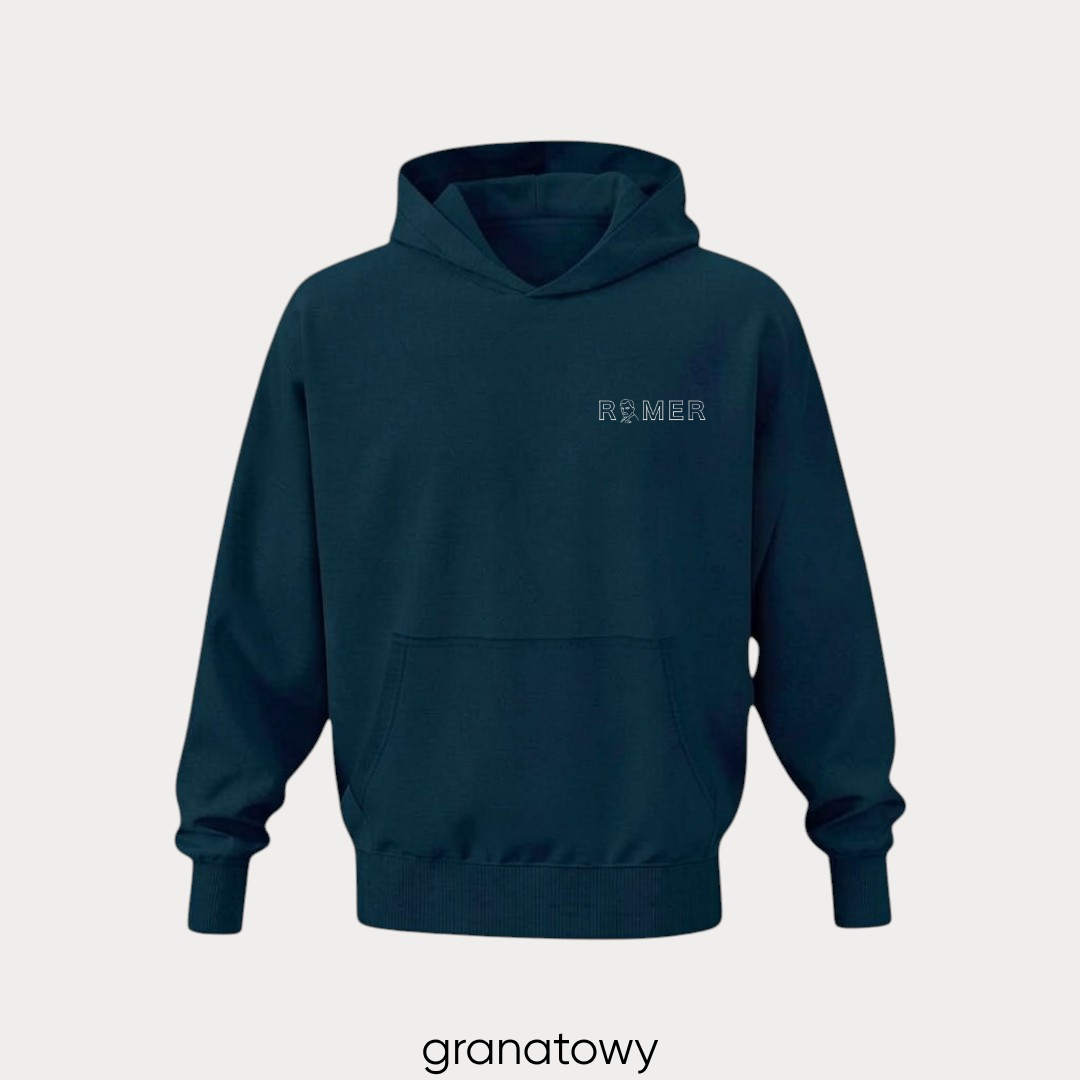 Bluza boxy z kapturem oversize I LO Rabka Zdrój - obrazek 13