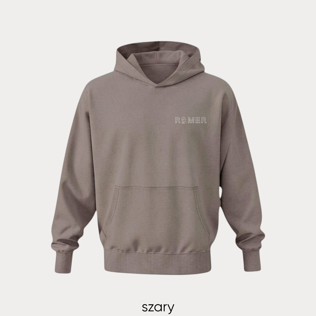 Bluza boxy z kapturem oversize I LO Rabka Zdrój - obrazek 5