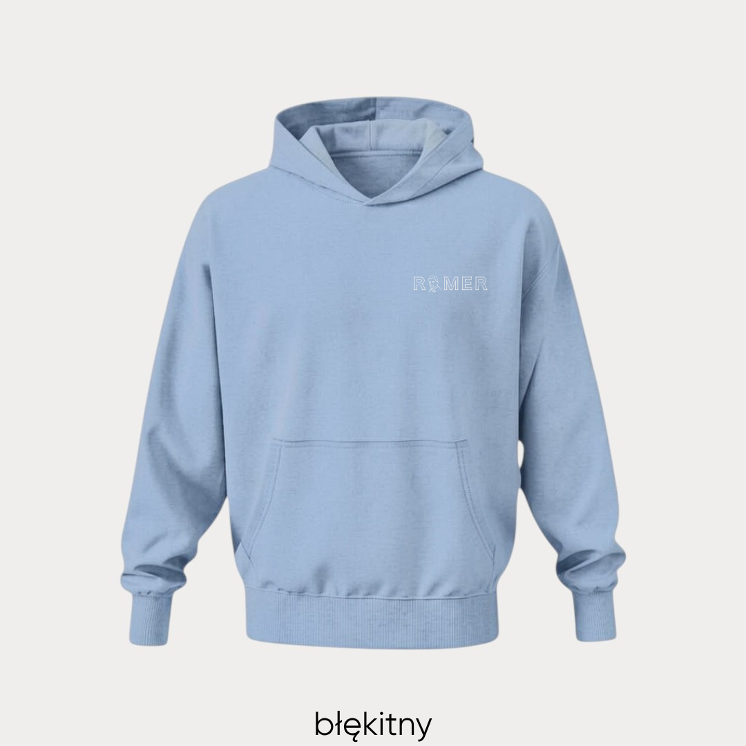 Bluza boxy z kapturem oversize I LO Rabka Zdrój - obrazek 4