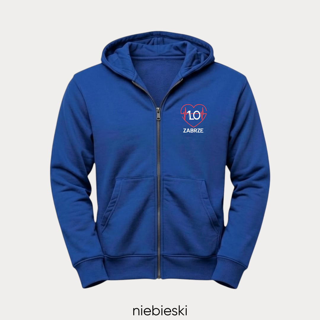 Bluza rozpinana premium I LO Zabrze - obrazek 5